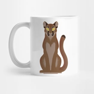 Minimalist Cougar Mug